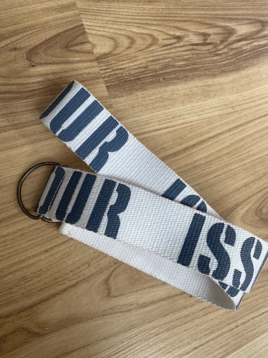 pasek do spodni bialy skater vibe y2k