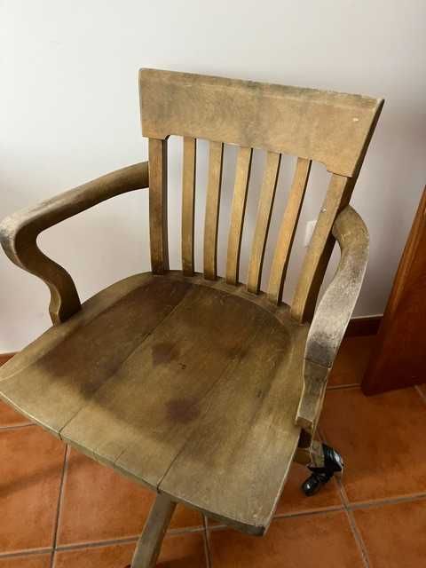 Cadeira de Madeira, 1950s H. Krug Furniture Company