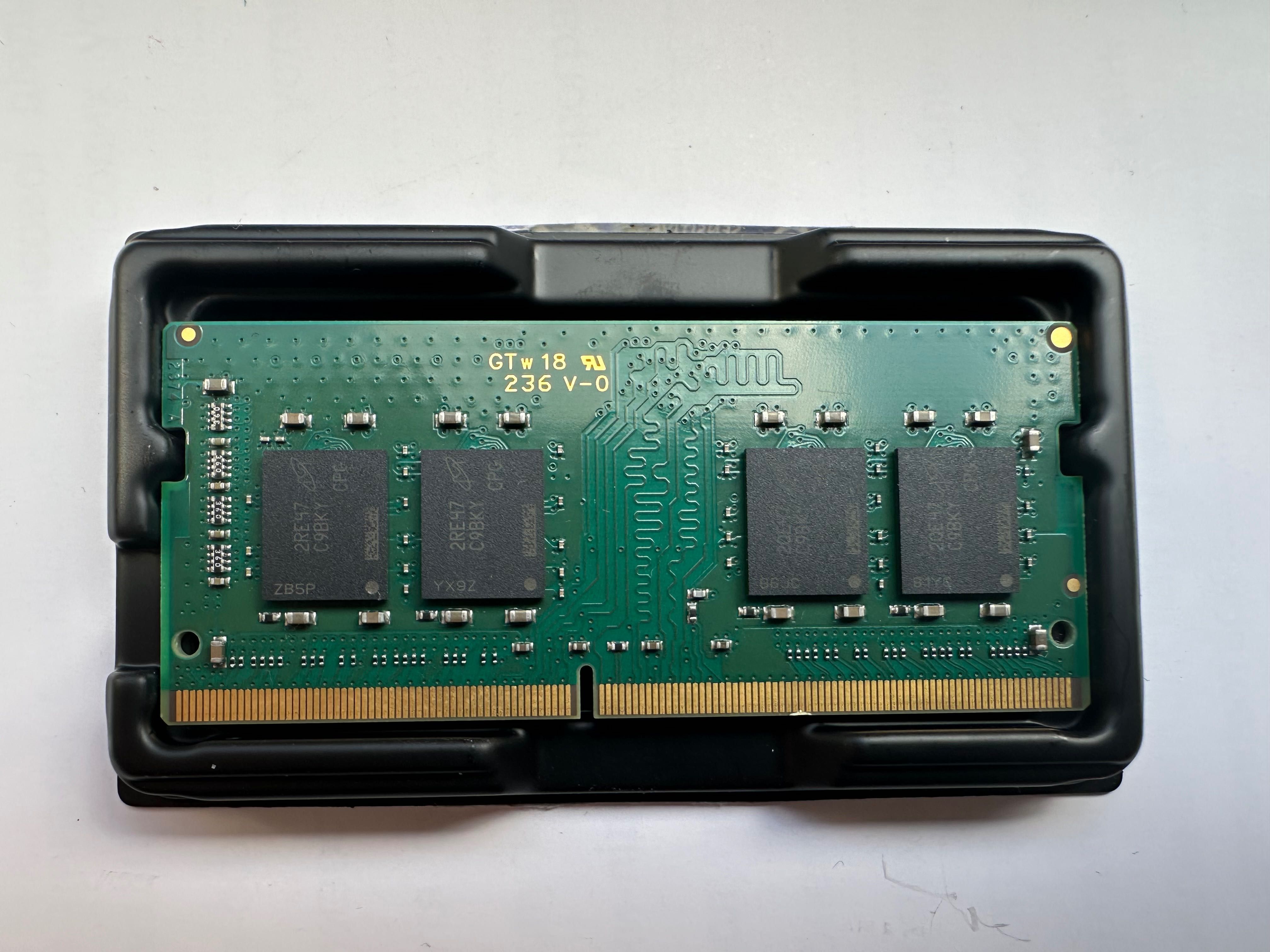 Оперативна памʼять Crucial SODIMM DDR4-3200 16384 MB PC4-25600