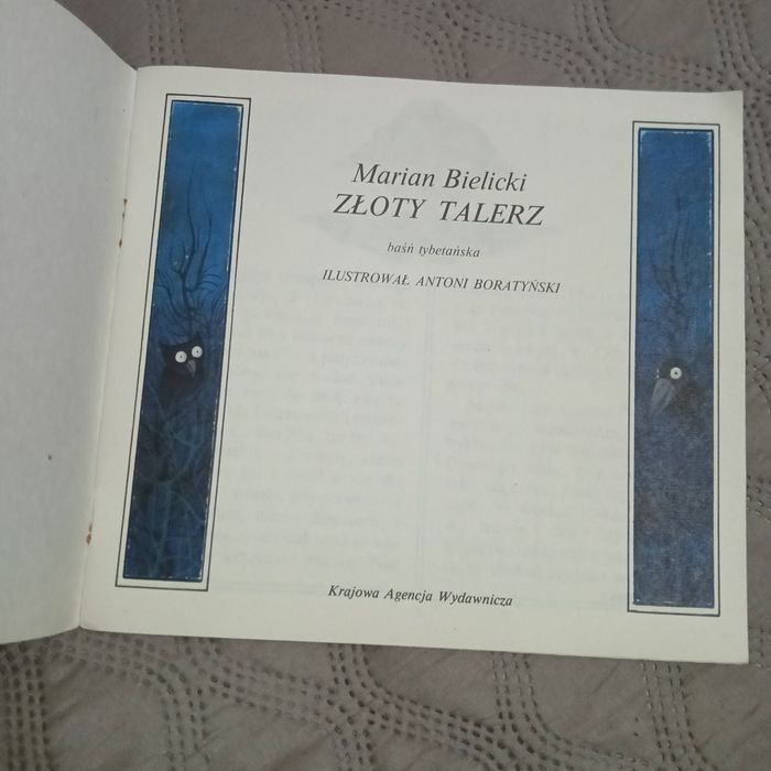 Bajka złoty talerz Marian Bielicki 1985