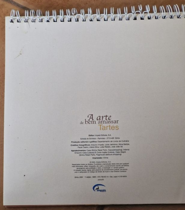 A arte de bem amassar tartes