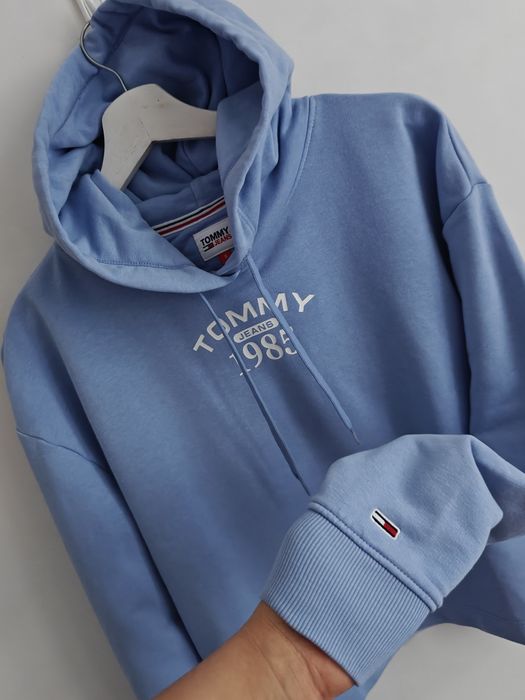 Tommy Hilfiger bluza sportowa damska logowana M/L