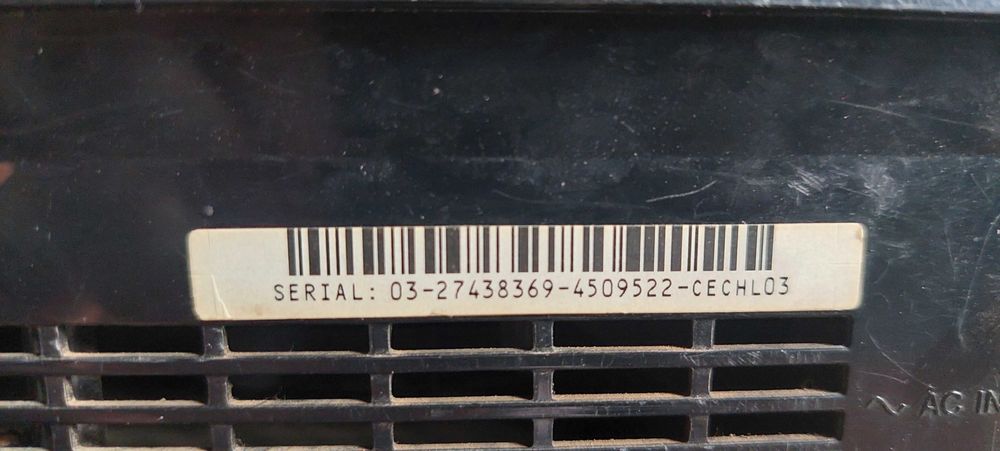 Sony PlayStation 3 - CECHL03 + 5 gier