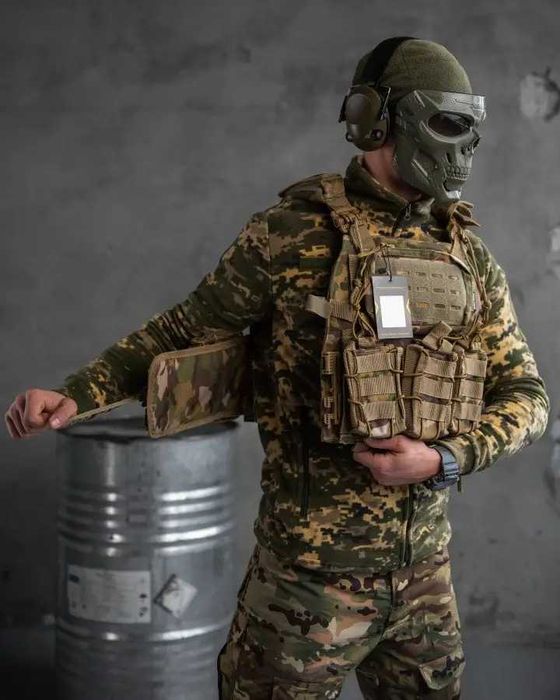 Плитоноска Single Sword Мультикам Cordura Піксель опт дроп