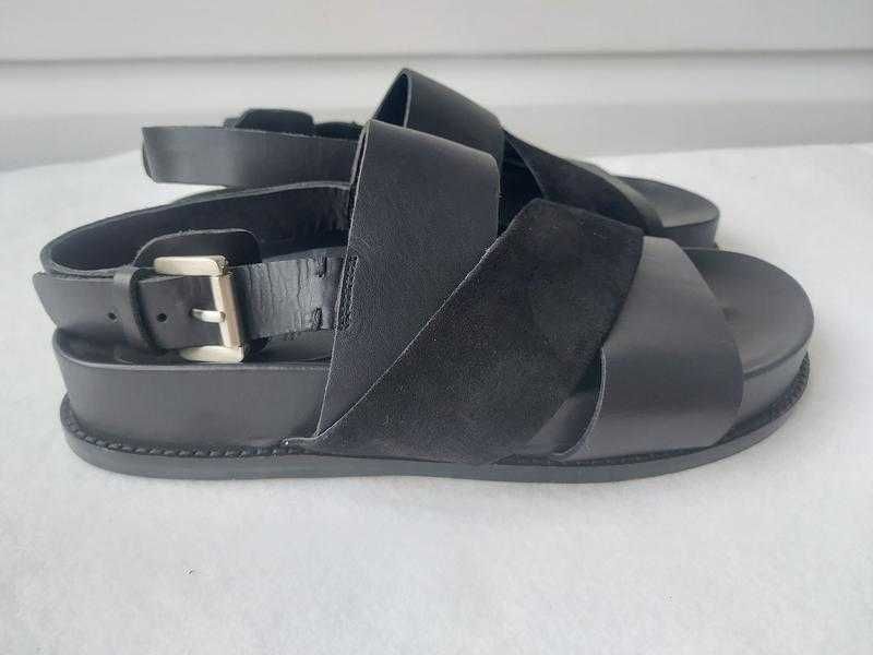 Шкіряні босоніжки сандалі jigsaw kami leather sandals