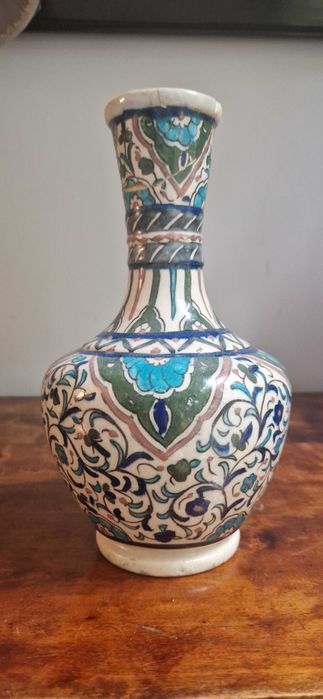 Wazon XIXw. Kütahya Turcja w stylu Iznik antyk unikat aukcyjny