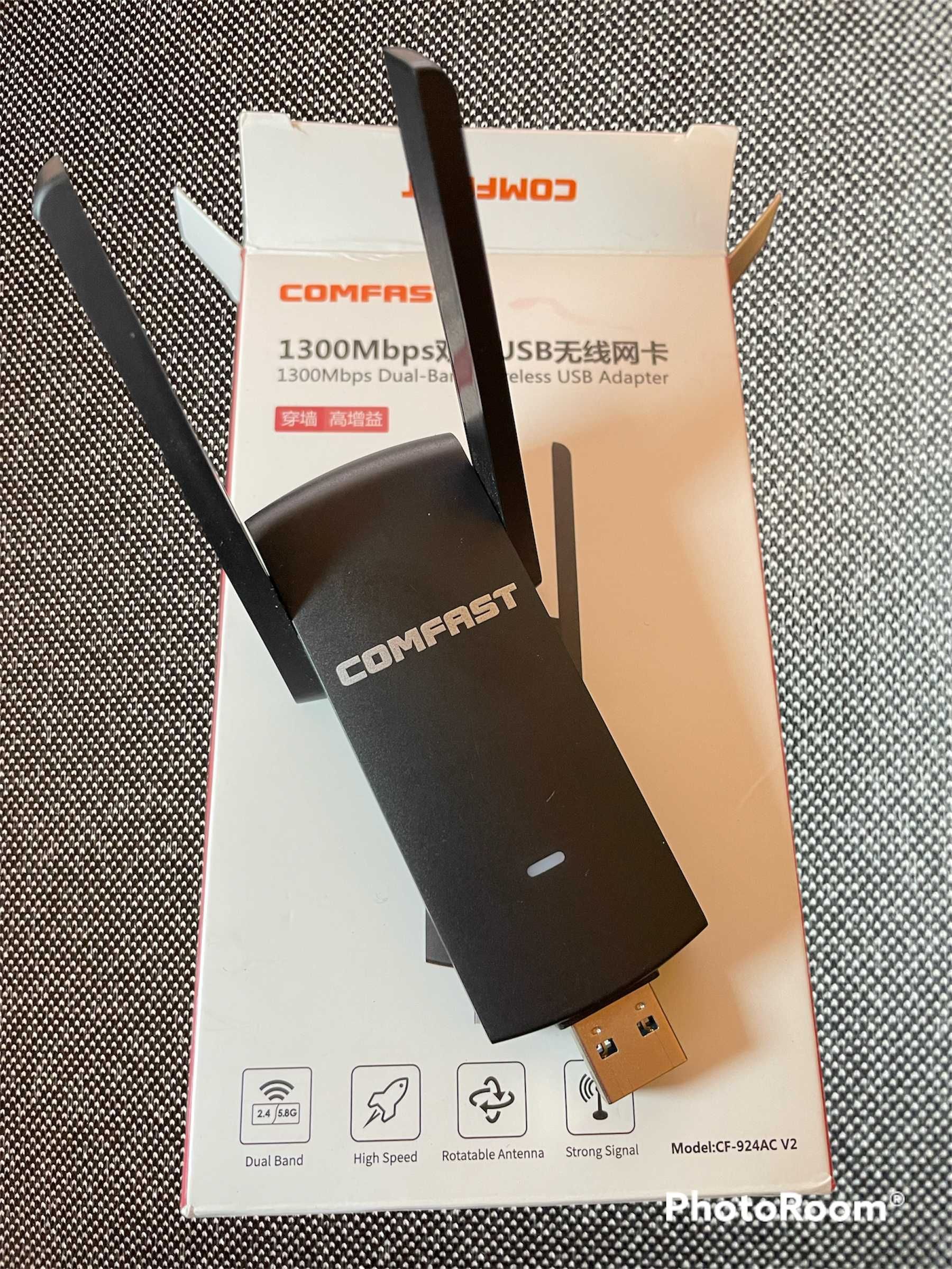 Szybki kompaktowy Wifi usb Adapter