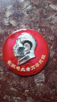 Железный значок Мао