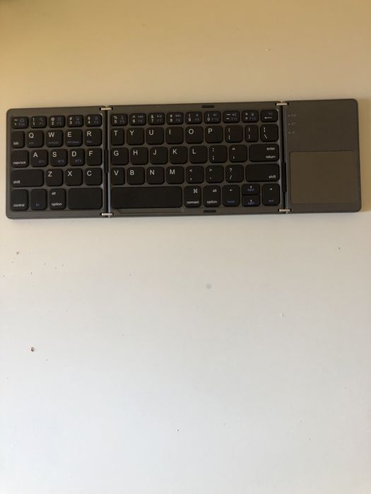 Teclado Bluetooth dobrável pequeno