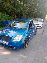 Citroen C2 rajdówka,KJS,JUNIOR 1.6,16 V WRC,VTR,VTS