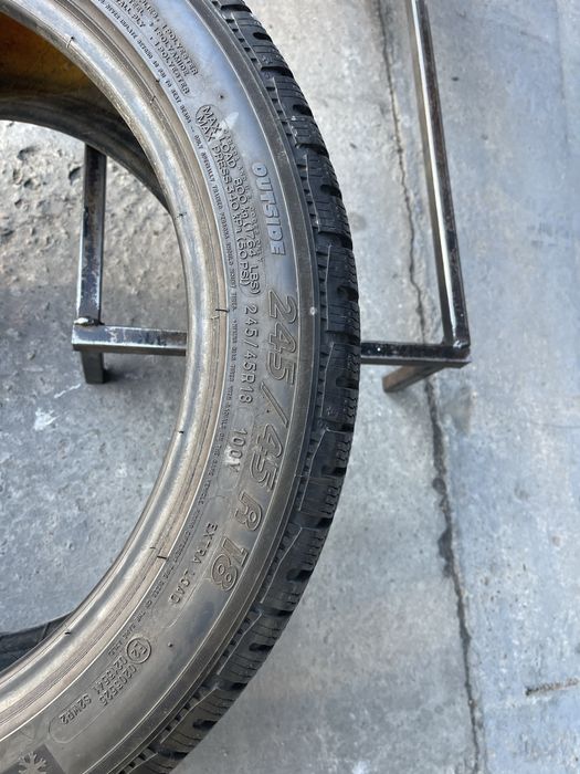 Шини зимові R18 245 45 Michelin PA4 Склад Осокорки RLX
