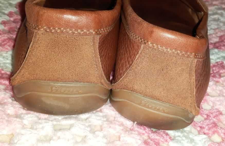 Мокасины из натуральной кожи SIOUX р. 40. Оригинал, состояние отличное