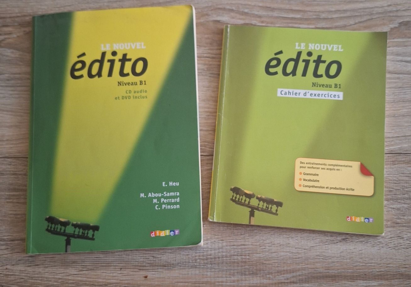 Podręcznik do języka francuskiego Le Nouvel Edito B1