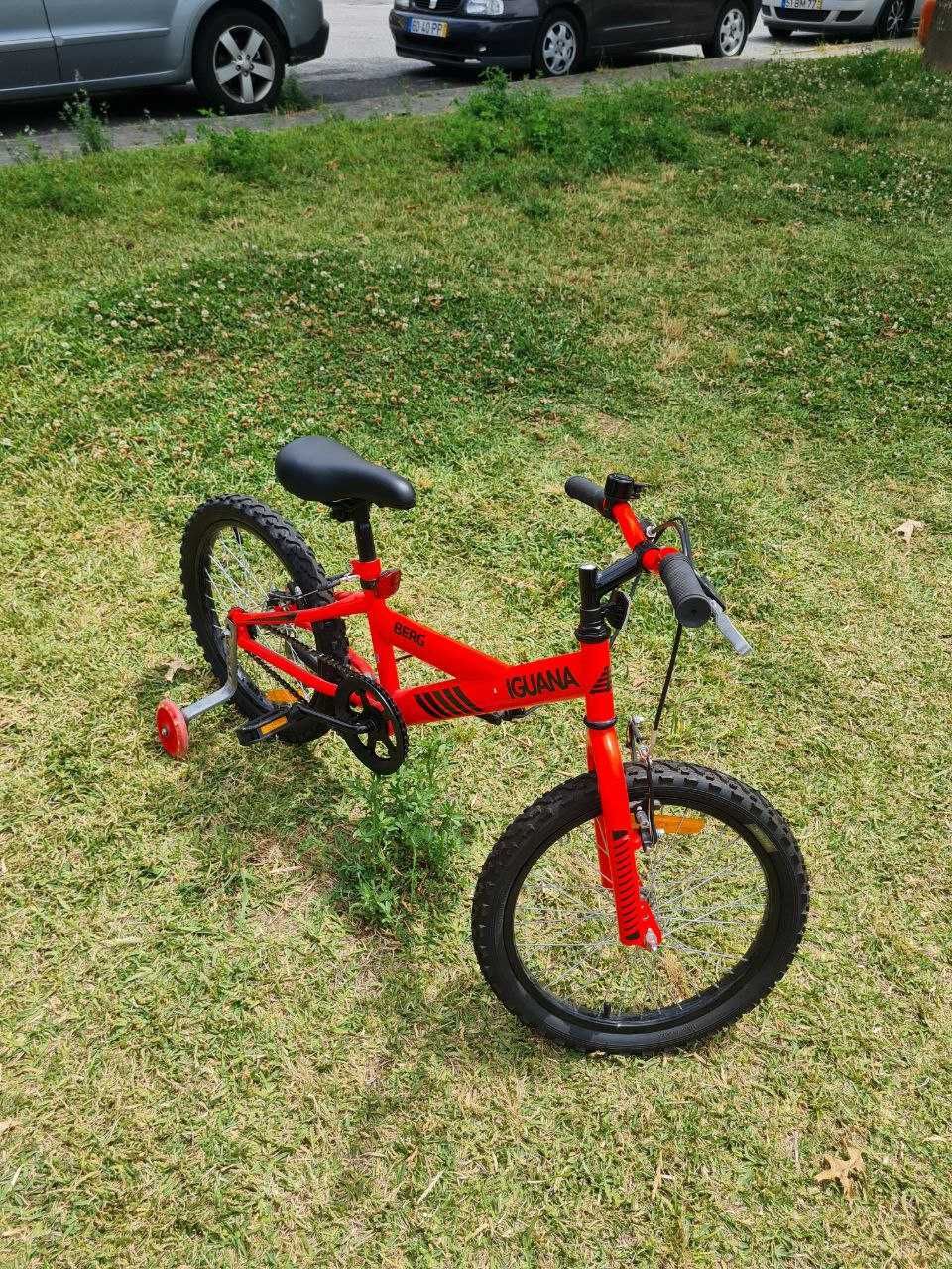 Bicicleta Júnior Iguana - BERG - Roda 18'' 6-8 Anos