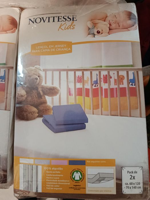 Lençóis capa para bebé ou criança