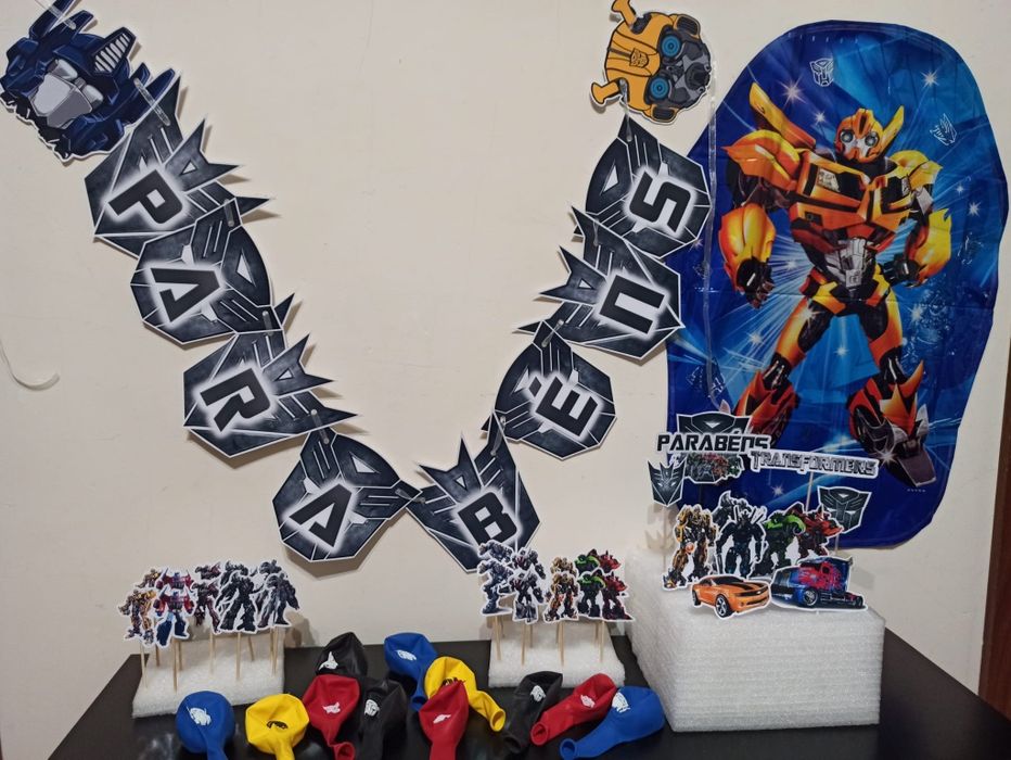 Kits de festa em casa - com balões,banners e muito mais!