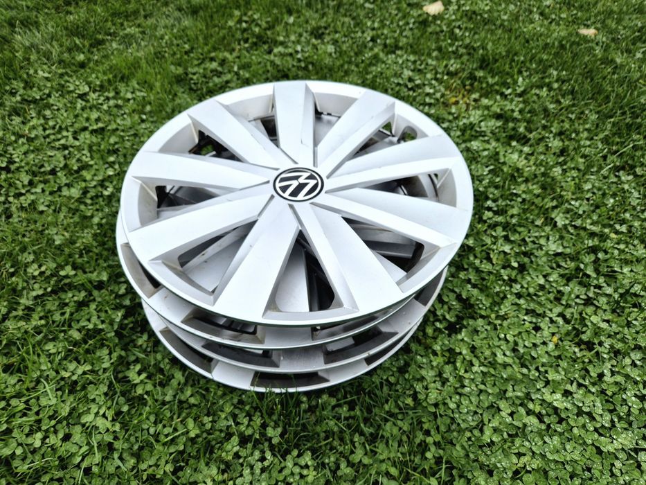 Vw Skoda Seat-Koła 16" 5x112 57.1-Opony Hankook 215/60/16-Kołpaki VW