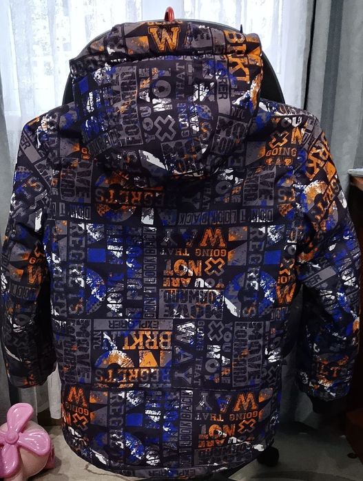 Зимова куртка для хлопчика з водонепроникної тканини