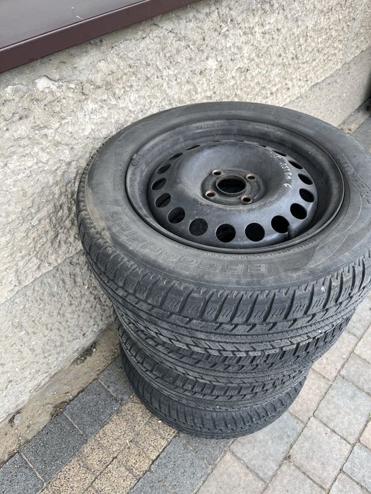 Opony zimowe 195/65 r15 felgi 4x100 et 49