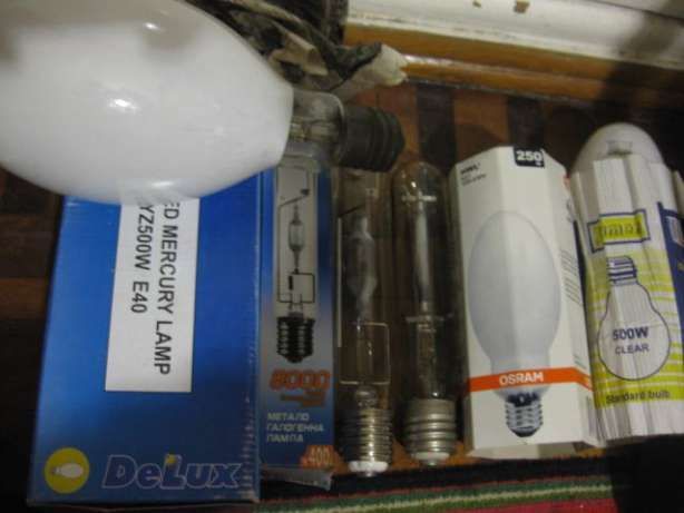 Лампы 150,250,400,700вт ДРЛ, вольфрамовые, ртутные OSHRAM,POLAMP