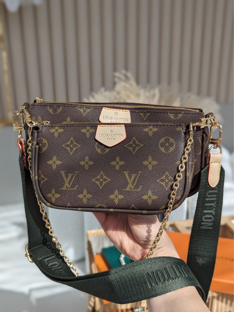 Сумочка 3 в 1 Louis Vuitton Multi Pochette bag