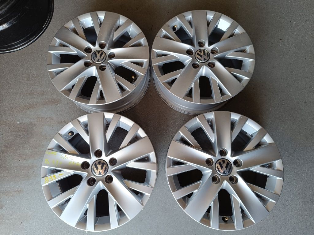 Oryginalne alufelgi VW 16" 5x112 Tiguan Sharan Touran golf