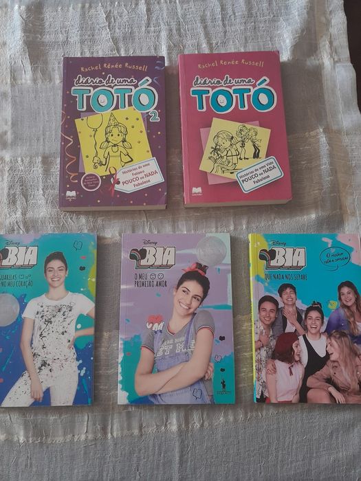 Livros Bia e Diário de uma Totó