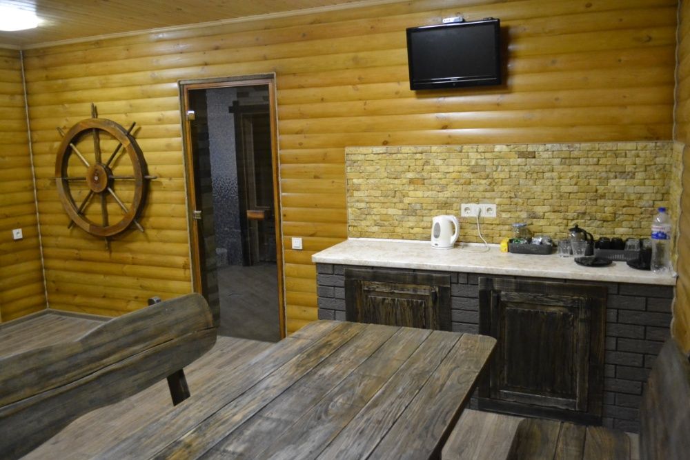 Сауна на дровах.