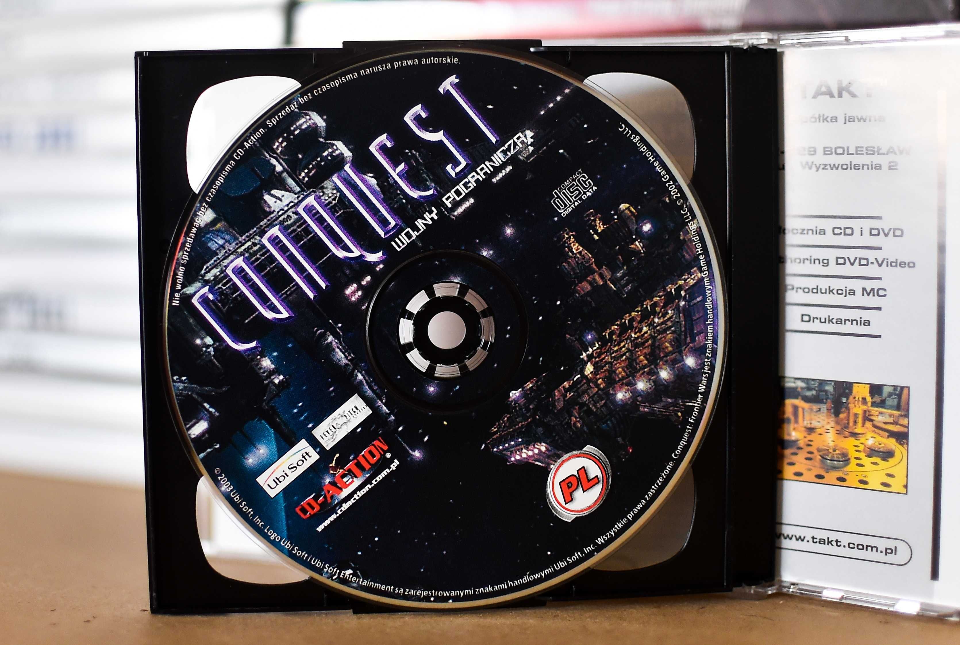 PC # CD-Action - Prince Of Persia 3D / Conquest: Frontier Wars PL