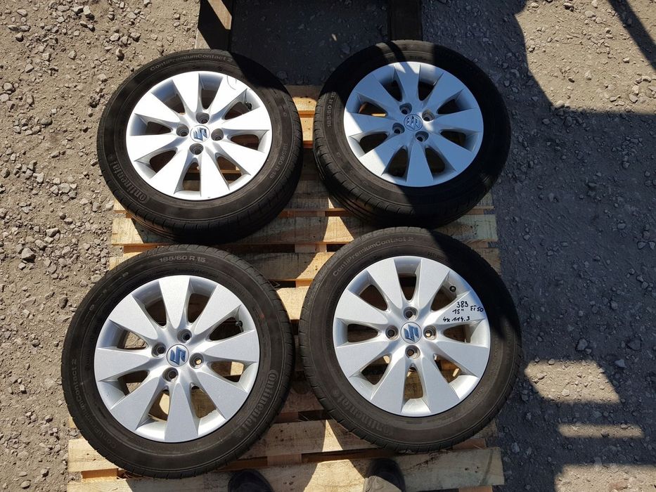 KOŁA ALUFELGI SU0017 SUZUKI SPLASH 5.5J x 15 4X114.3 ET 50