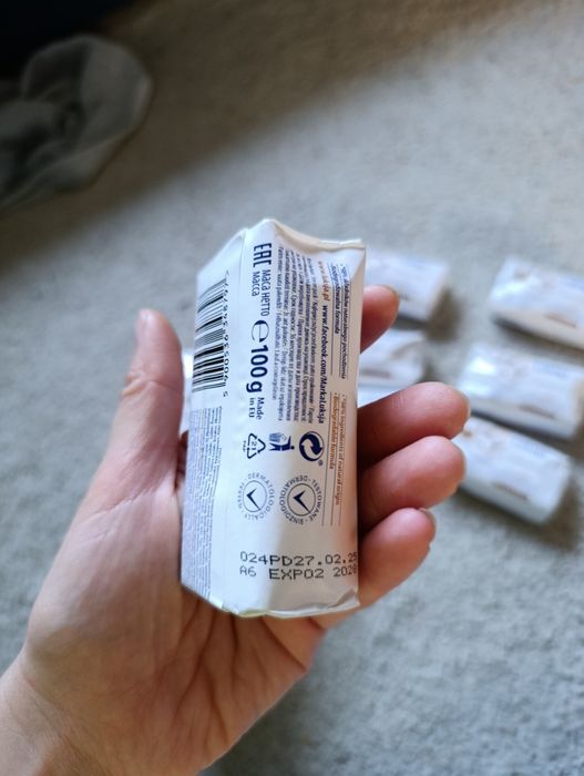 Mydła mydło luksja creamy kremowe b5 mleczko bawełniane