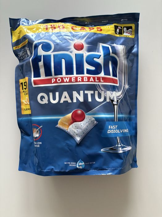 Kapsułki do zmywarki finish quantum 150 sztuk