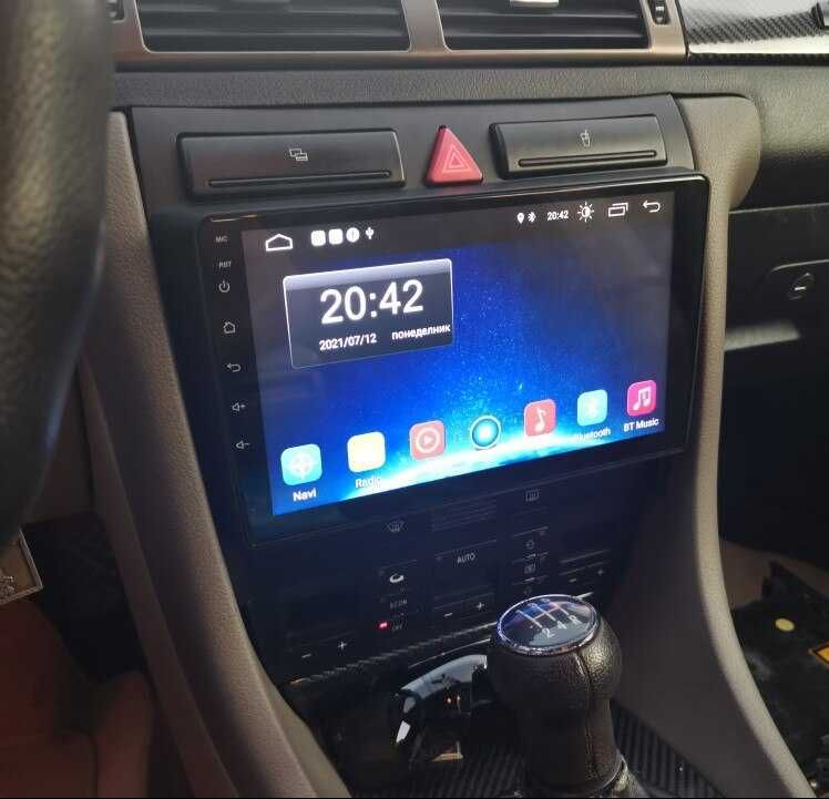 Rádio 2DIN 9" [4+32GB] • AUDI A6 (1997 a 2005) • Android • Allroad C5