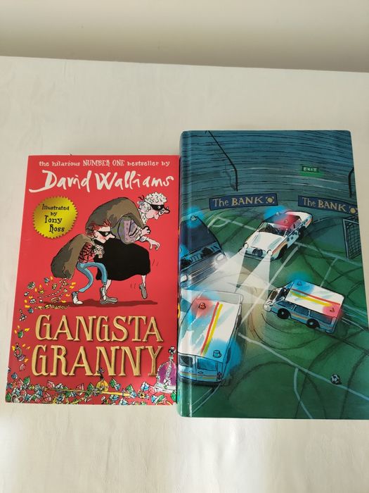 książka w j angielskim D Walliams Gangsta Granny Bad Dad