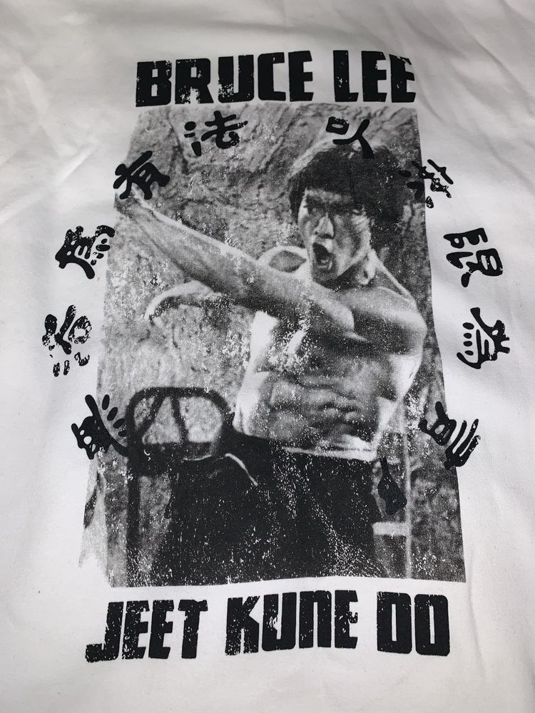 Bruce Lee hoodie. Кофта с капюшоном Bershka