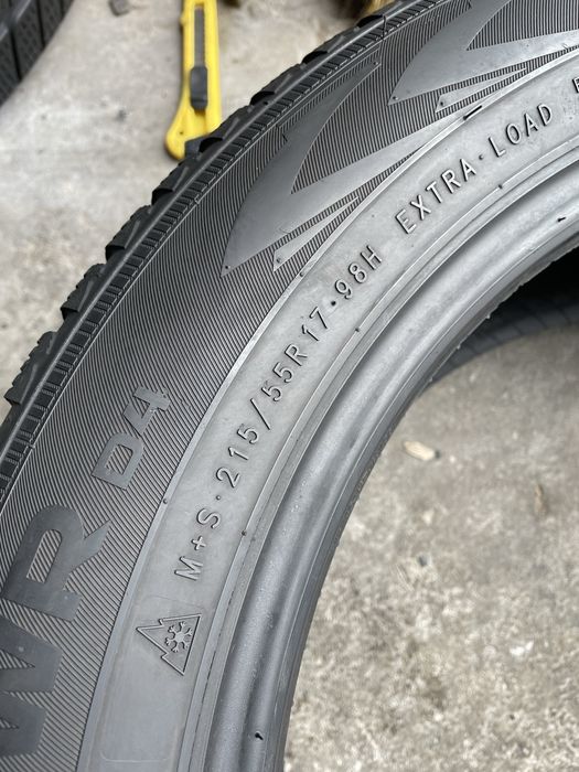 215/55 R17 Nokian WR D4 / 2шт./ зима