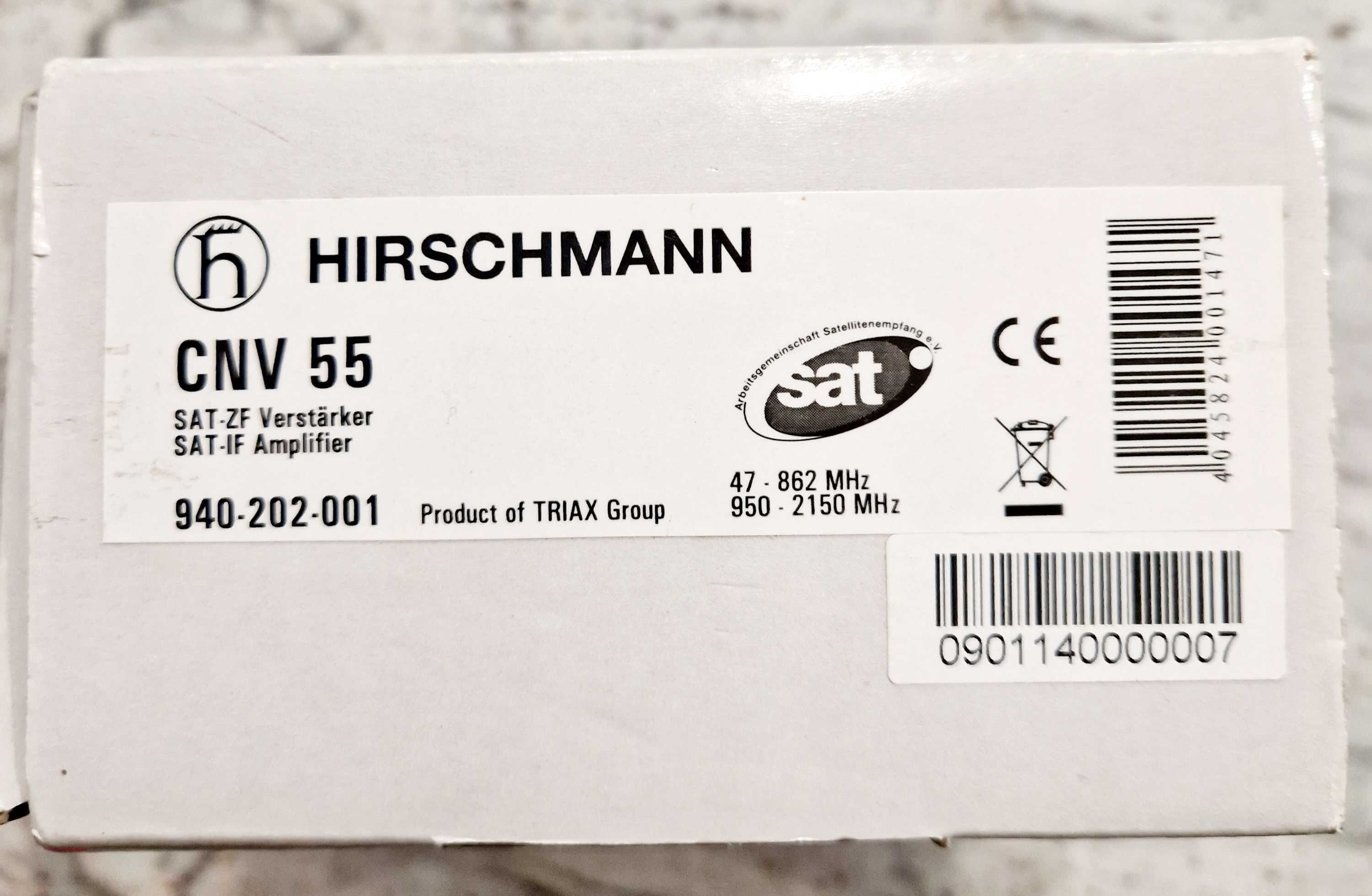 Wzmacniacz RTV/SAT CNV 55 Hirschmann