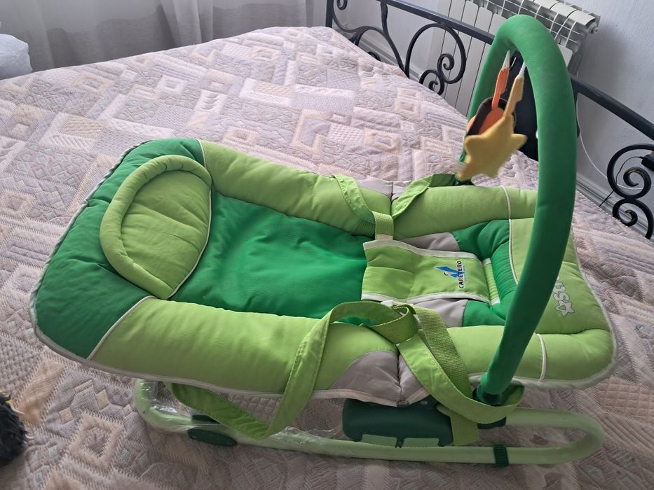 Крісло-шезлонг дитяче, від народження до 8-9 місяців