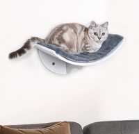 Leżak dla kota półka pluszowa poduszka