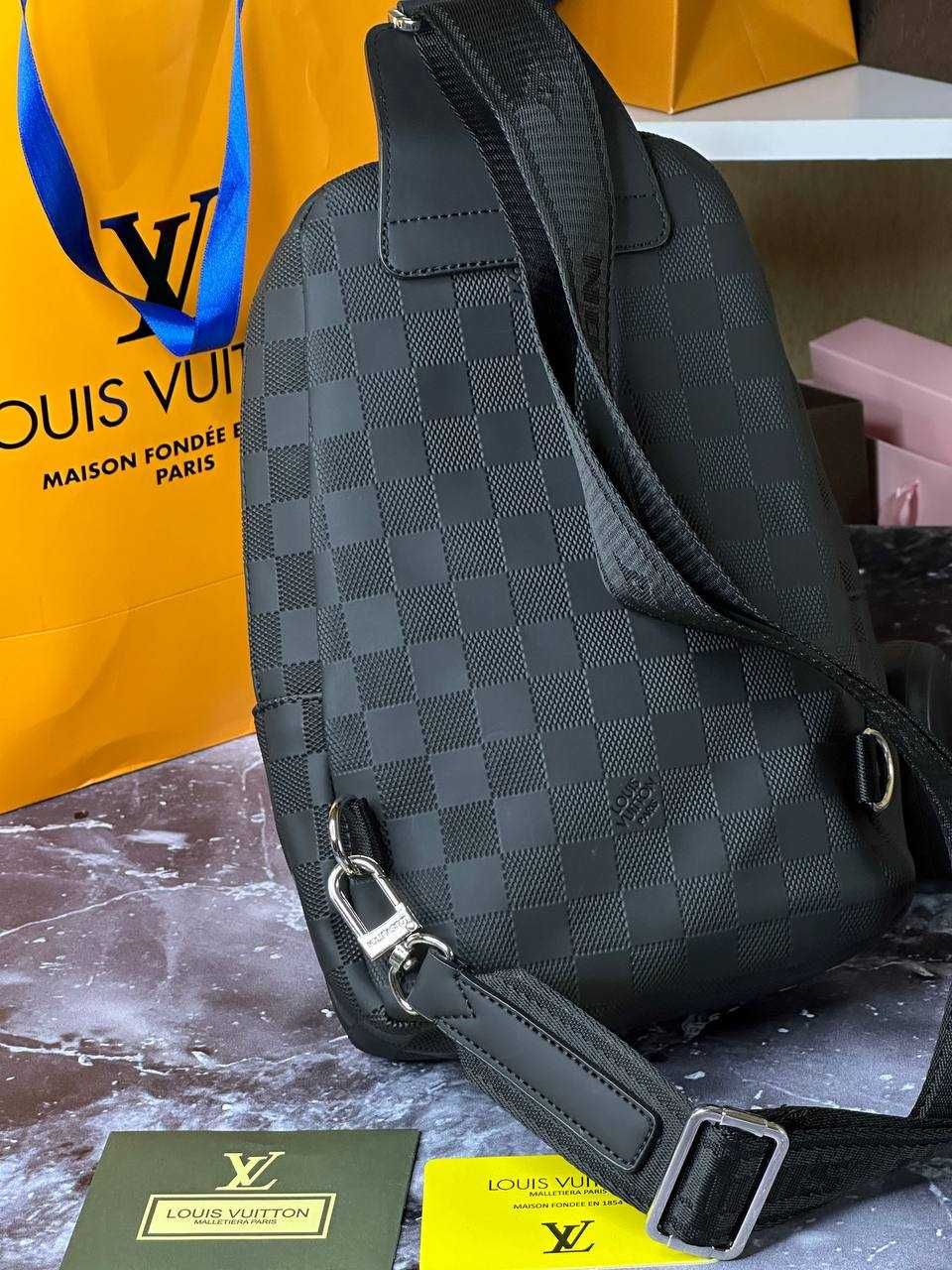 Чоловіча сумка через плечо слинг Louis Vuitton LV s040