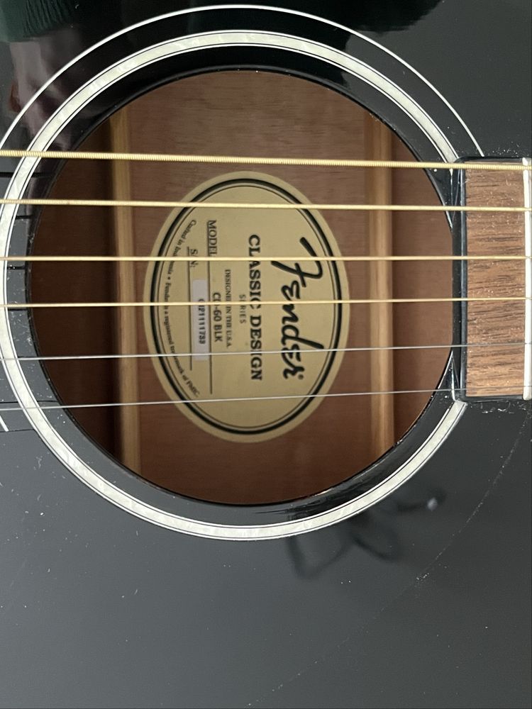 Gitara Fender CD-60 BLK V3
