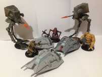 Star Wars Звездные войны AT-ST, Snowspeeder, Kintan, Molator, Ng'ok
