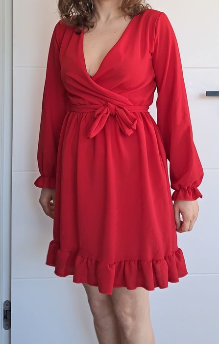 Sukienka pakuten S/M czerwona