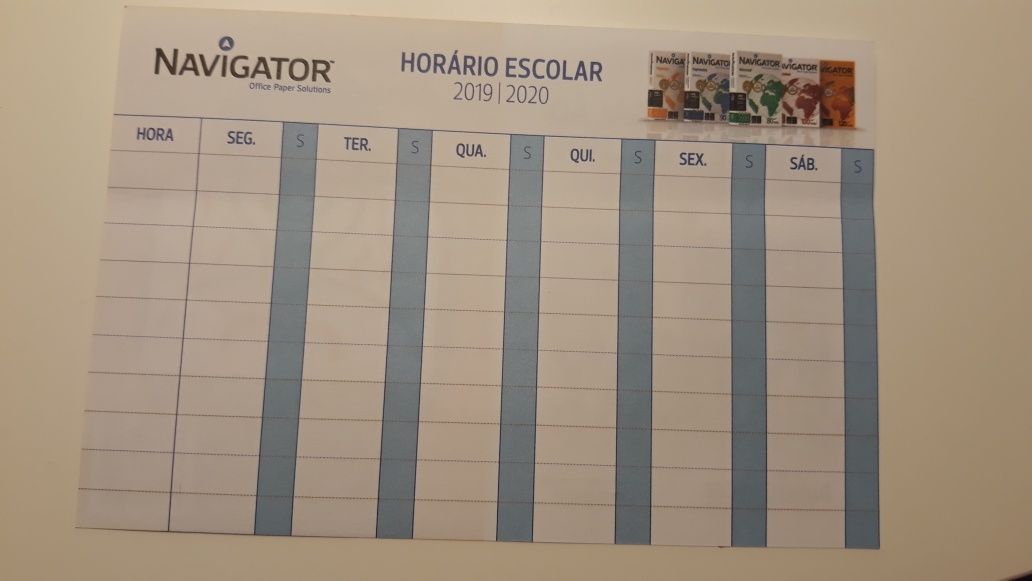 Calendários escolares