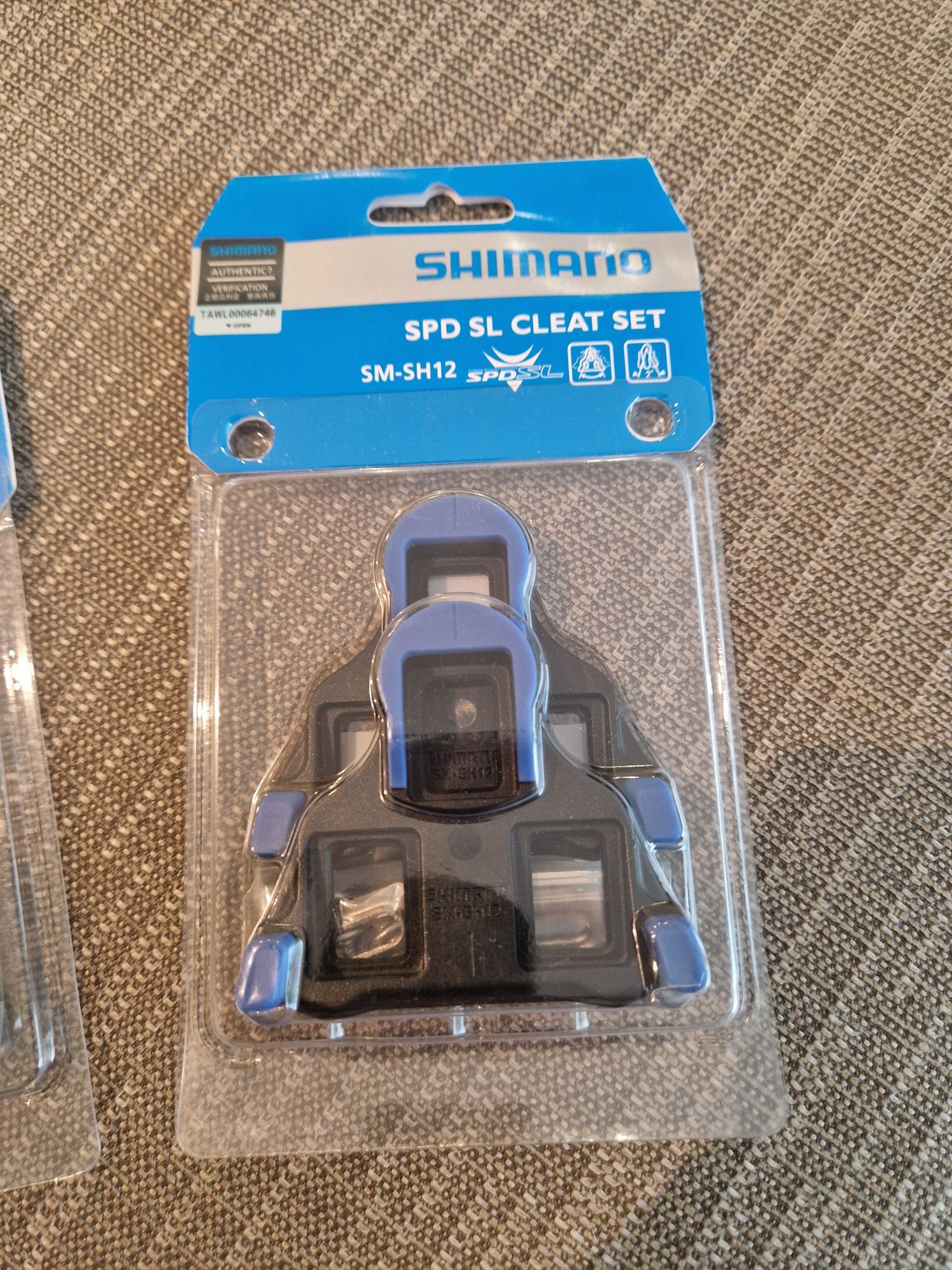 Cleats shimano spd sl novo e original