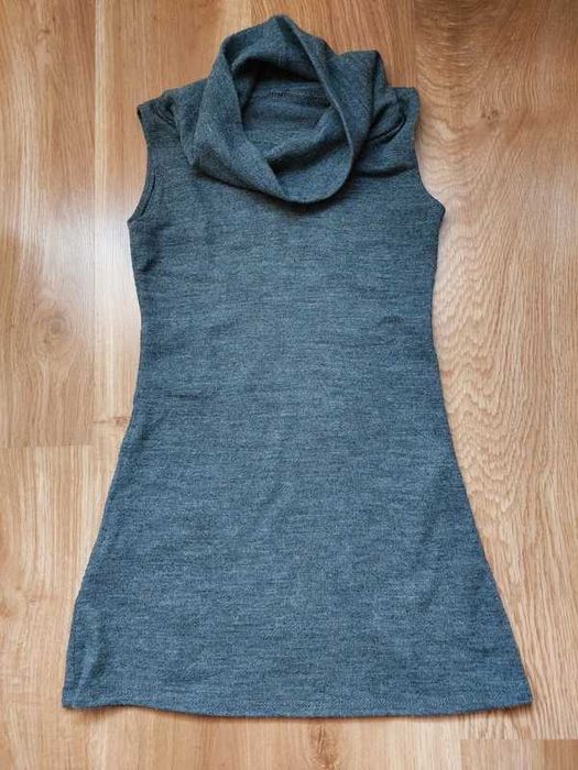 Włoska tunika dzianinowa S