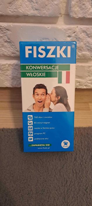 Fiszki „Konwersacje Włoskie” – nowe, zestaw do nauki języka