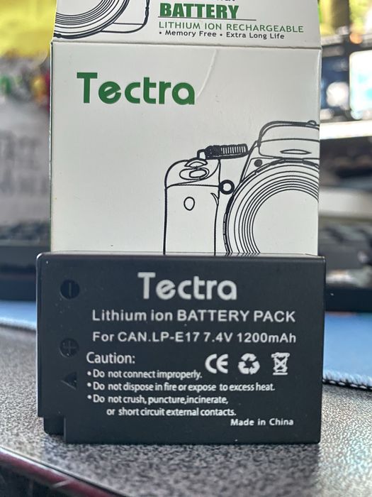 Батарея для фотоаппарата canon LP-E17