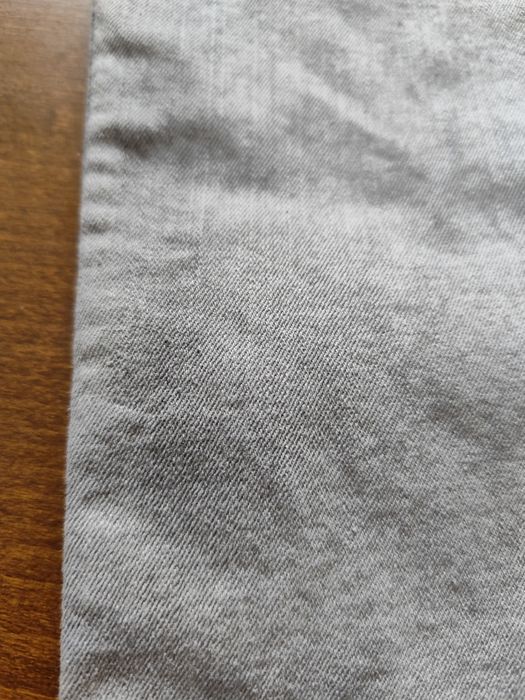 Męskie bawełniane spodnie jeansowe straight fit z długimi nogawkami ro