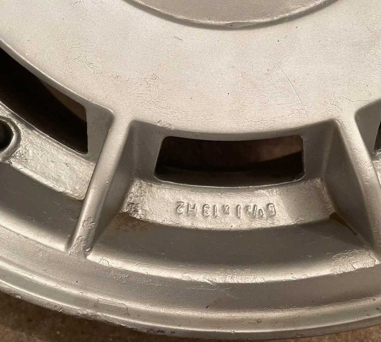 Диски ретро спорт от суперкара Marta-Simca Bagheera 1977 -13 4.98 5,5j